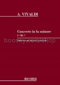 Concerto in A Minor, RV 497 (Bassoon & Piano)