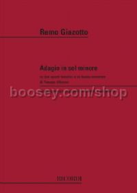 Adagio in G Minor (Clarinet & Piano)