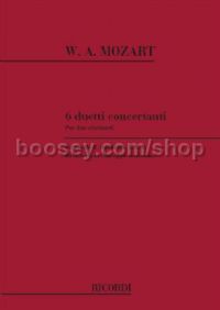 6 Duetti Concertanti, Vol.I (Clarinet Duo)