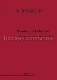 Parafrasi Del Christus (SA & Piano)