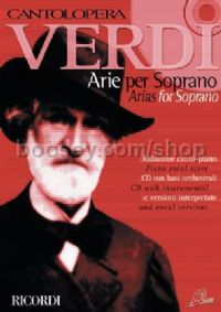 Cantolopera - Arie Per Soprano Vol.I (Soprano & Piano) (Book & CD)