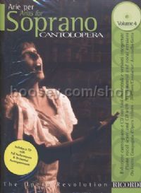 Cantolopera - Arie per Soprano, Vol.IV (Soprano & Piano) (Book & CD)