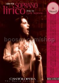 Cantolopera - Arie Per Soprano Lirico, Vol.II (Soprano & Piano) (Book & CD)