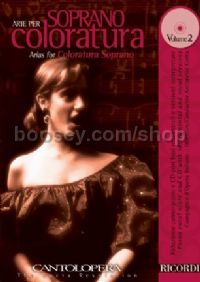 Cantolopera - Arie Per Coloratura Soprano, Vol.II (Soprano & Piano) (Book & CD)