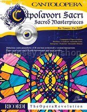 Cantolopera - Sacred Masterpieces for Tenor (Tenor & Piano) (Book & CD)