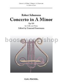 Concerto for Cello in A Minor, op. 109 - cello & piano