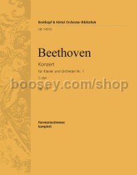Piano Concerto No. 1 in C major, op. 15 - wind parts
