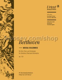 Missa Solemnis in D major, Op. 123 - wind parts