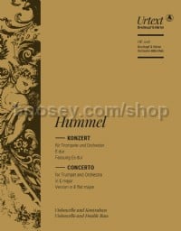 Trumpet Concerto in E major (version in Eb major) - cello/double bass part