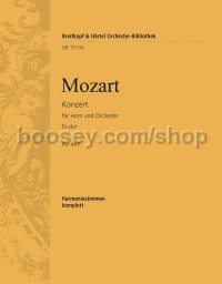 Horn Concerto No. 3 in Eb major K. 447 - wind parts