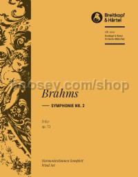 Symphony No. 2 in D major, op. 73 - wind parts