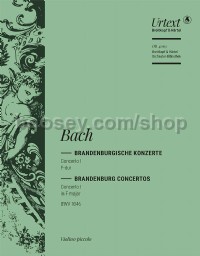 Brandenburg Concerto No. 1 in F BWV1046 - orchestra