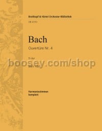 Overture (Suite) No. 4 in D major BWV 1069 - wind parts