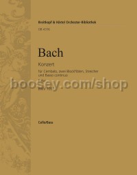 Harpsichord Concerto in F major BWV 1057 - cello/double bass part