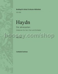 Die Jahreszeiten Hob XXI: 3 - basso continuo (harpsichord) part