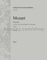 Requiem in D minor K. 626 (Süßmayr) - viola part