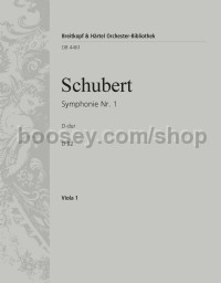 Symphony No. 1 in D major, D 82 - viola part