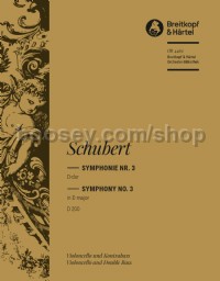 Symphony No. 3 in D major, D 200 - cello/double bass part