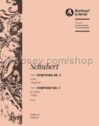 Symphony No. 4 in C minor, D 417 - violin 2 part