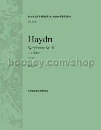 Symphony No. 6 in D major, Hob I:6 - basso continuo (harpsichord) part