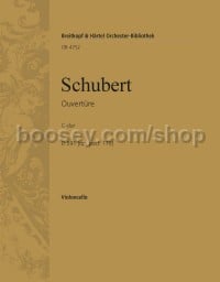 Ouvertüre in C major D 591 - cello part