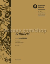 Rosamunde - Hirtenchor, D 797, No. 7 - cello part