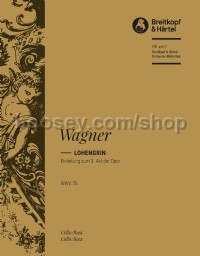 Lohengrin, WWV 75 - Introduction to Act 3 - cello/double bass part