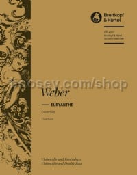 Euryanthe - Ouvertüre - cello/double bass part
