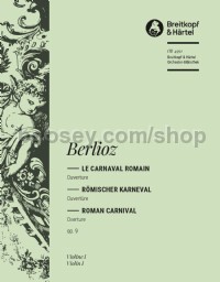 Le Carnaval Romain Op. 9 - Overture - violin 1 part
