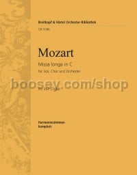 Missa longa in C major K. 262 (246a) - wind parts