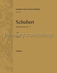 Symphony No. 5 in Bb major, D 485 - cello/double bass part