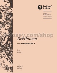 Symphony No. 4 in Bb major, op. 60 - violin 2 part