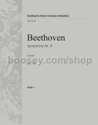Symphony No. 9 in D minor, op. 125 - viola part