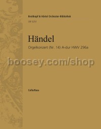 Organ Concerto in A major, No. 14, HWV296 - cello/double bass part