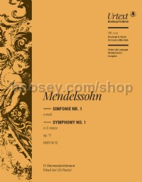 Symphony No. 1 in C minor, op. 11 - wind parts