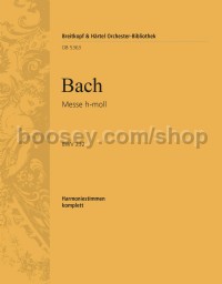 Mass in B minor BWV 232 - wind parts
