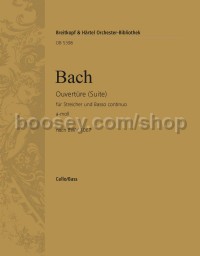 Overture (Suite) No. 2 in A minor - cello/double bass part