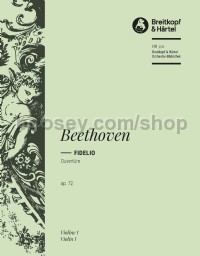 Fidelio, op. 72 - Overture - violin 1 part