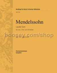 Lauda Sion, Op. 73 - wind parts