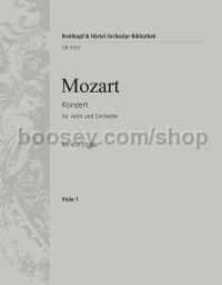 Horn Concerto No. 1 in D major KV 412 (386b) - viola part