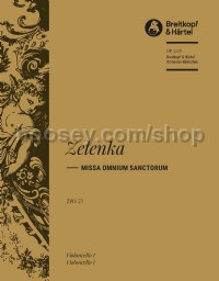 Missa Omnium Sanctorum (Violoncello Part)