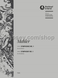 Symphonie Nr. 1 für Orchester D-Dur (1910) (Viola Part)