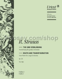 Death and Transfiguration Op. 24 TrV 158 (Violin I)