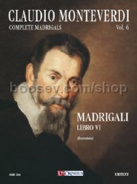 Madrigali. Libro VI (Venezia 1614) (score)