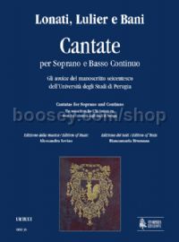 Cantatas for Soprano & Continuo