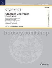 Glogauer Liederbuch - 3 recorders (SAT)