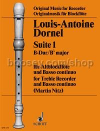 Suite I in Bb major - treble recorder & basso continuo