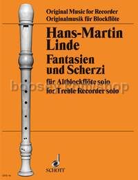 Fantasias and Scherzi - treble recorder