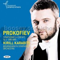 Symphony No. 4, op. 47; Symphony No. 5; Dreams (Kirill Karabits) (Onyx Audio CD)