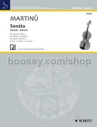 Sonata in C major H 120 - violin & piano